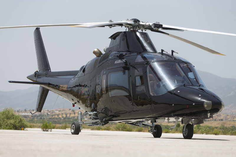 Agusta A109 helicopter