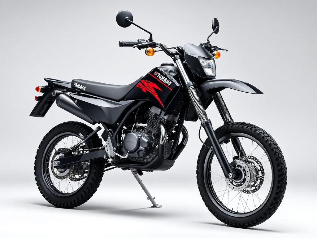 Yamaha DT 125 — Santorini rental