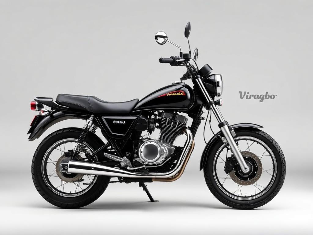 Yamaha Virago 250 — Santorini rental