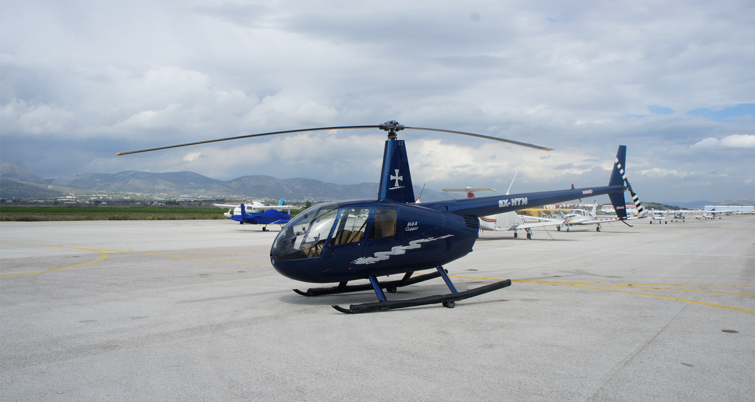 Robinson R44 helicopter